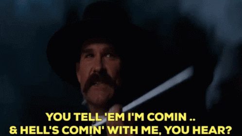 Wyatt Earp meme for column